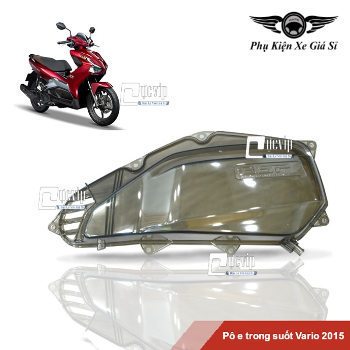 Ốp pô e trong suốt airblade 2020 , vario 2015 - 2017, vario 2018 - 2020 , pcx 2014 - 2017, sh mode ms1872