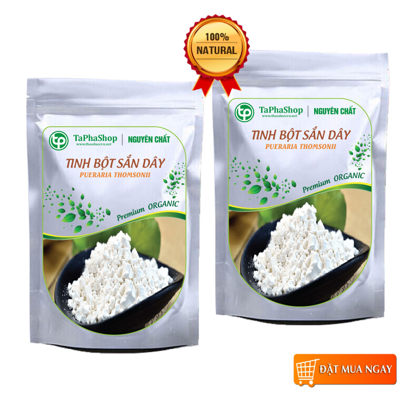 [HOT] Tinh bột sắn dây 500g cao cấp - tấn phát hcm - Hàng công ty chất lượng cao - Thảo Dược Tấn Phát