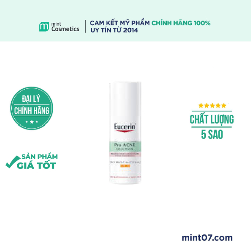 Kem Dưỡng Eucerin Acne Oil Control Pro Acne Solution Day Bright Mattifying SPF30 50ml