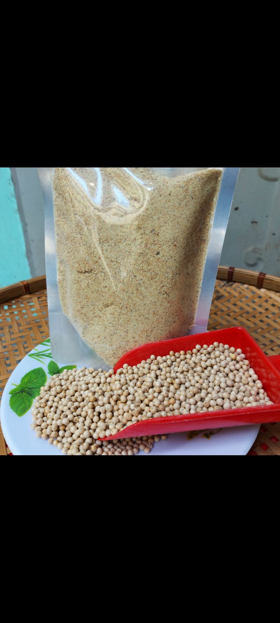 hạt tiêu sọ (tiêu trắng)