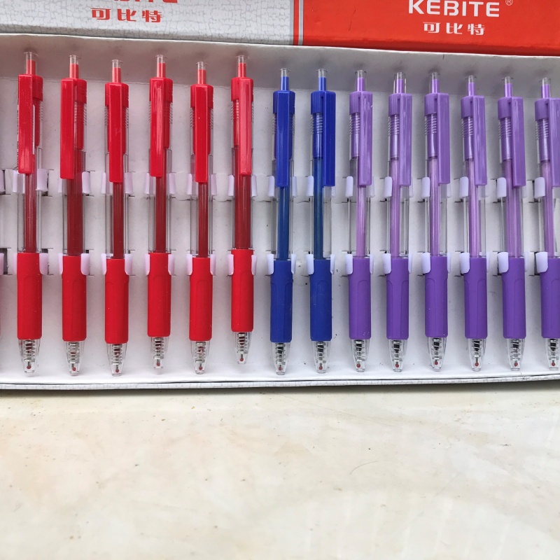 Bút Nước Dạng Bấm Chosch CS8698 Mực Xanh, Đỏ, Tím,đen [ VPP Trí Nhân ]