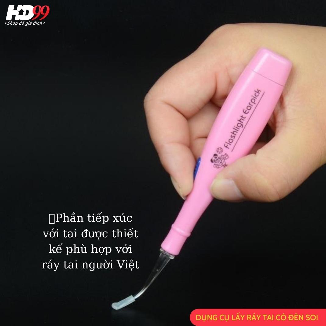 Dụng Cụ Lấy Ráy Tai Có Đèn Sáng