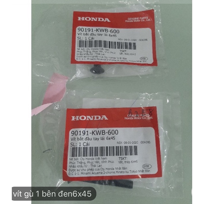Gù tay lái ( đối trọng tay lái ) SH 2020  Honda (giá 1 chiếc) - MT 2022