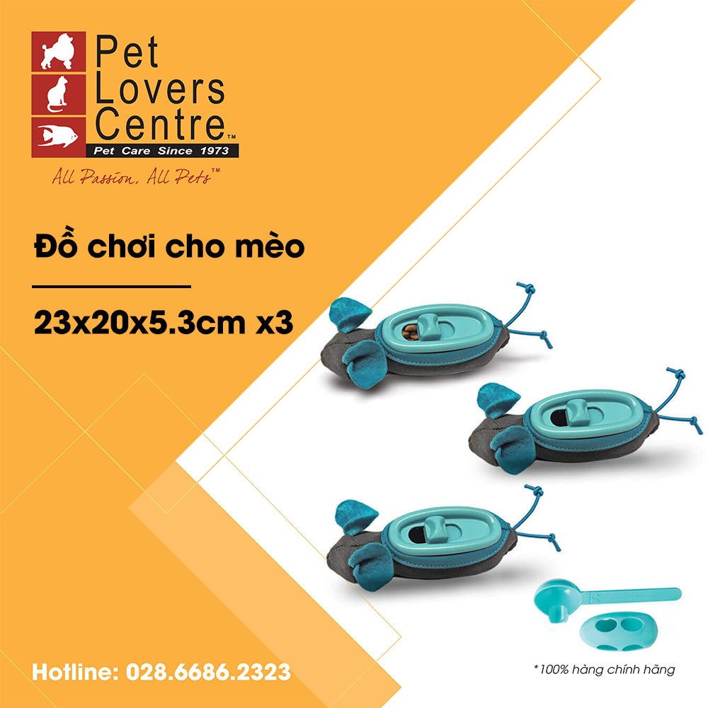 Đồ Chơi Cho Mèo Doc & Phoebe'S The Hunting Cat Feeder (3Pcs)
