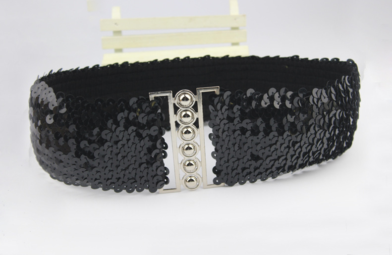 Đai váy Belt co giãn Nịt nữ - Vảy cá BẢN TO 7cm