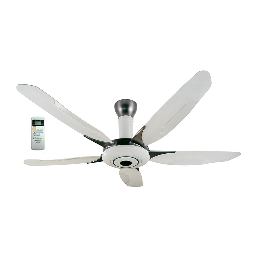 Quạt trần Panasonic 5 cánh F- 60WWK (-S) (Có Điều khiển từ xa)