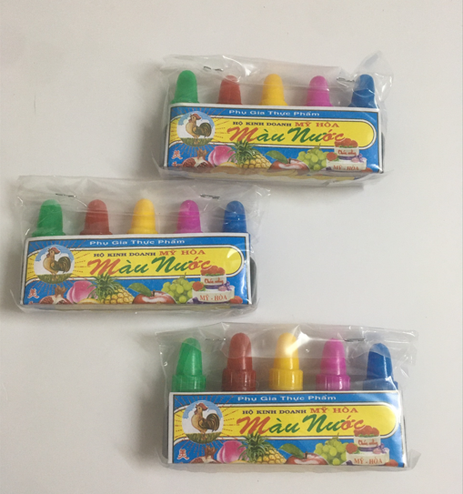 MÀU THỰC PHẨM - MÀU LÀM SLIME