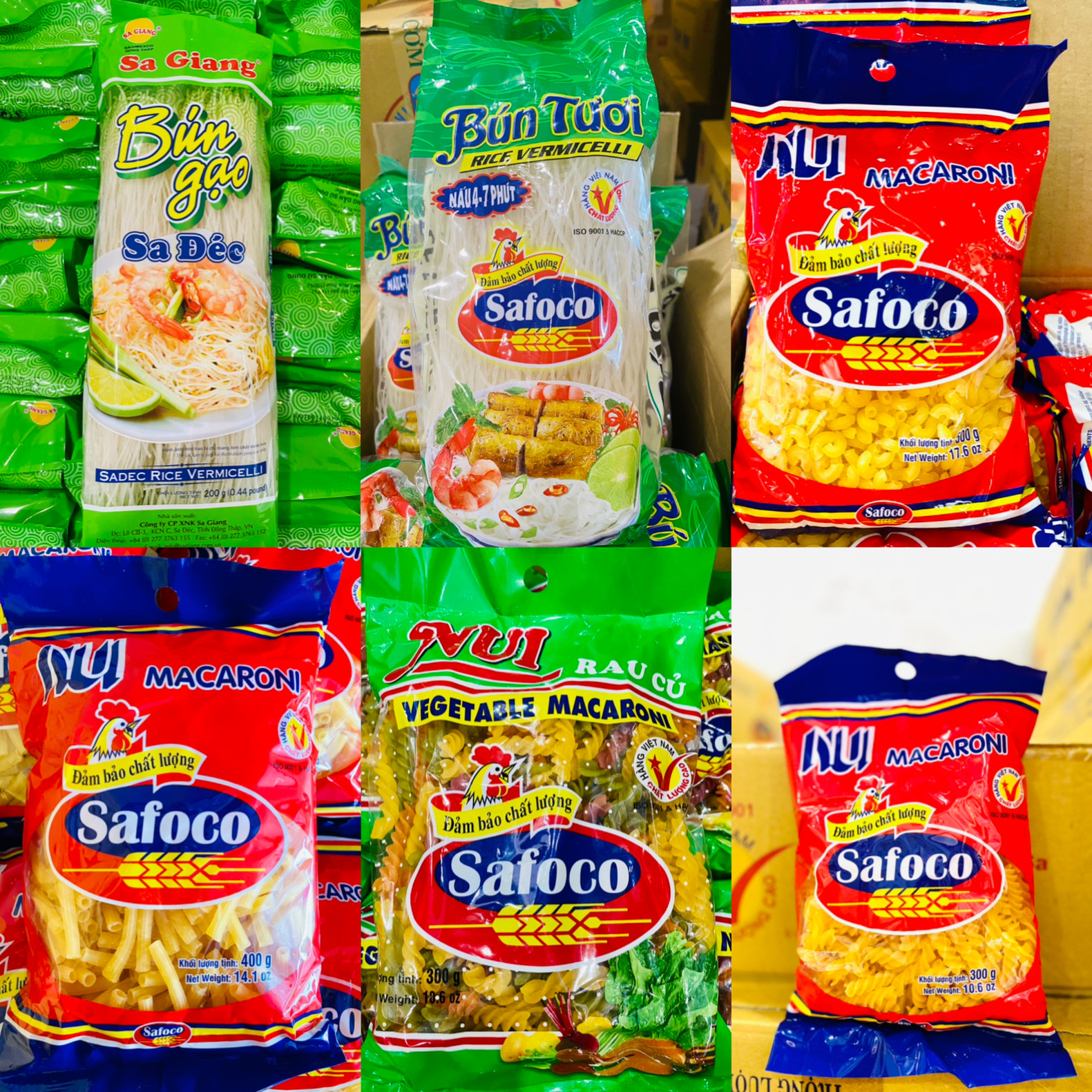 Mì Trứng SAFOCO Thượng Hạng 400g
