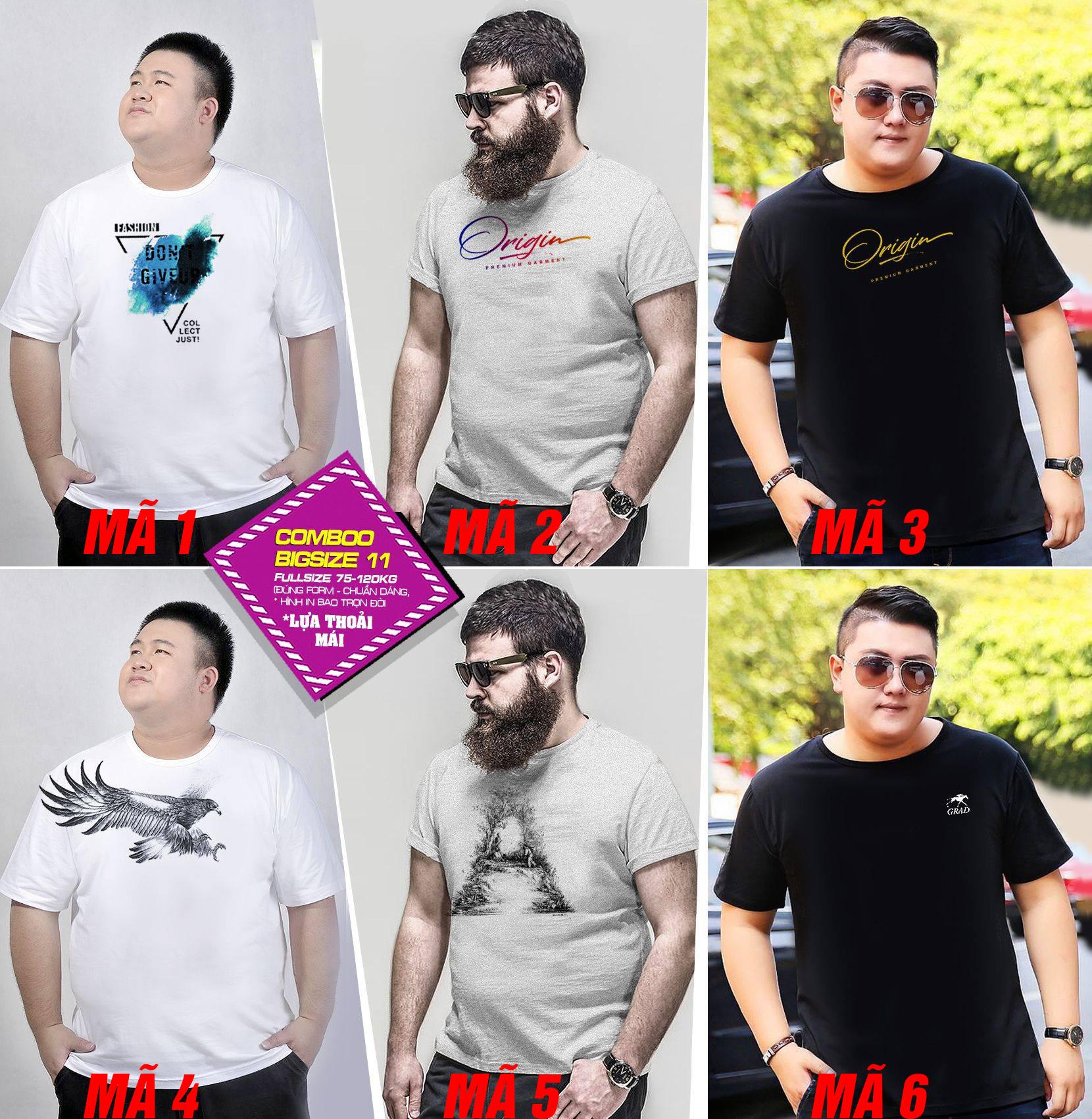 Men's breathable print gray black white T shirt