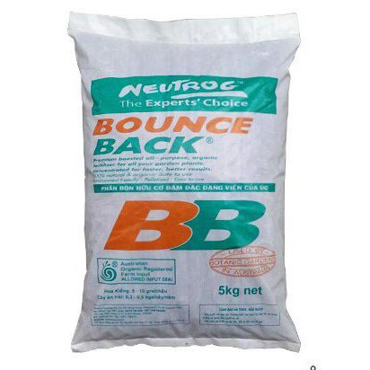 Phân hữu cơ đậm đặc bounce back bịch 05kg