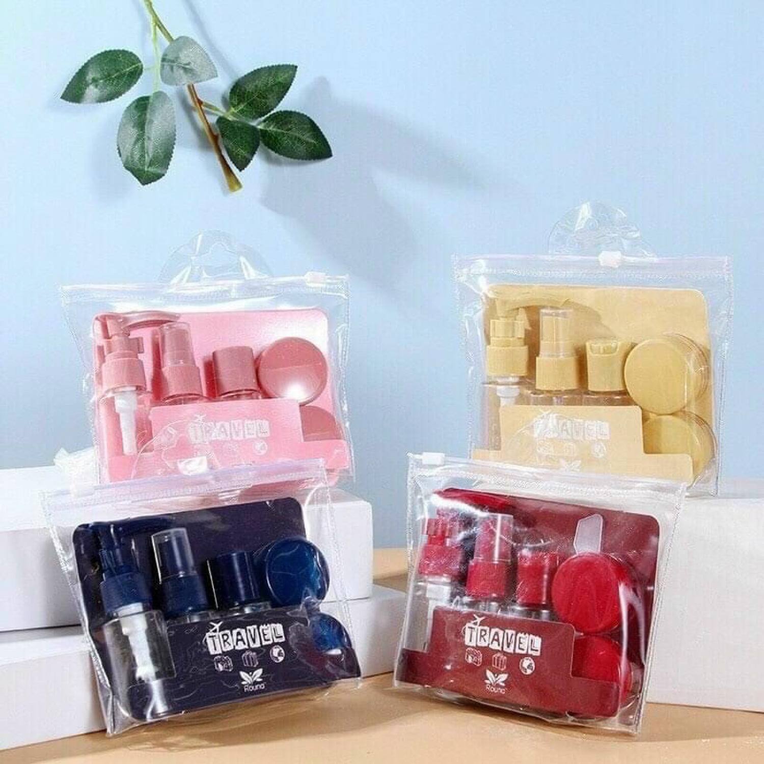 Bộ triết mỹ phẩm mini tiện dụng