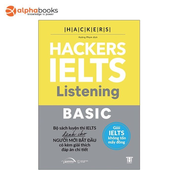 Sách - Hackers Ielts Basic - Listening