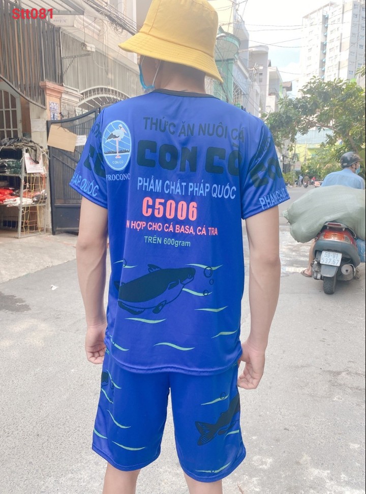 [HCM]Bộ đồ thức ăn nuôi cá . Cám con cò siêu hot 2020 ( Dành cho cả nam và nữ )