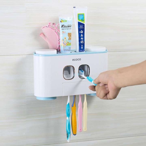 Bộ Nhả Kem Đánh Răng Tự Động Cao Cấp Ecoco