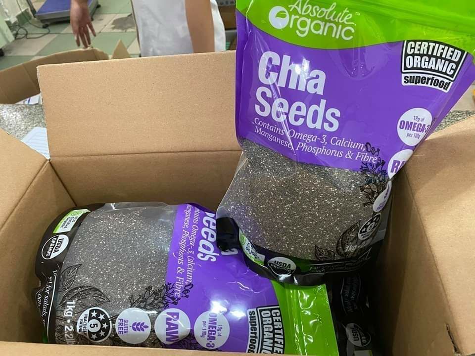 [HCM]Hạt Chia tím ( 100g ) tách lẻ -hạt chia Úc tím