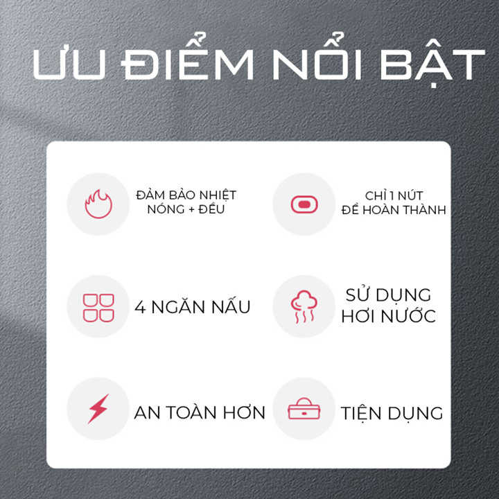 HỘP CƠM ĐIỆN HÂM NÓNG ĐA NĂNG