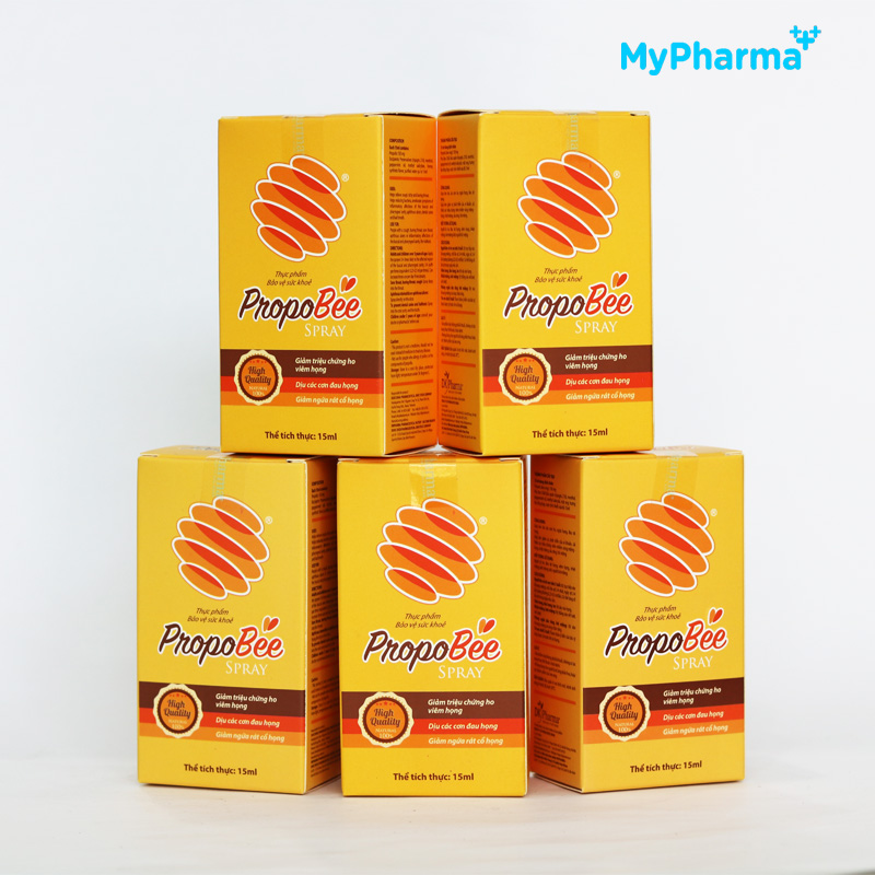 Propobee Xịt họng giảm ho , Viêm đau họng