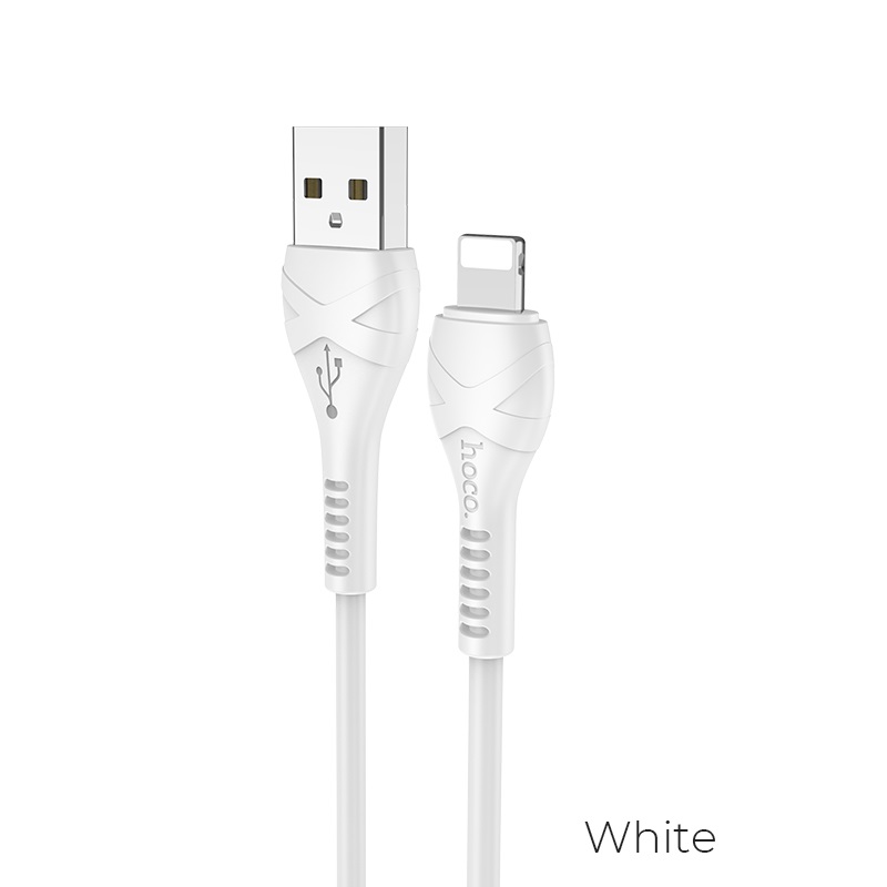 Cáp Sạc Nhanh Hoco X37 Iphone/Ipad 1m (Trắng) - BH 12 Tháng