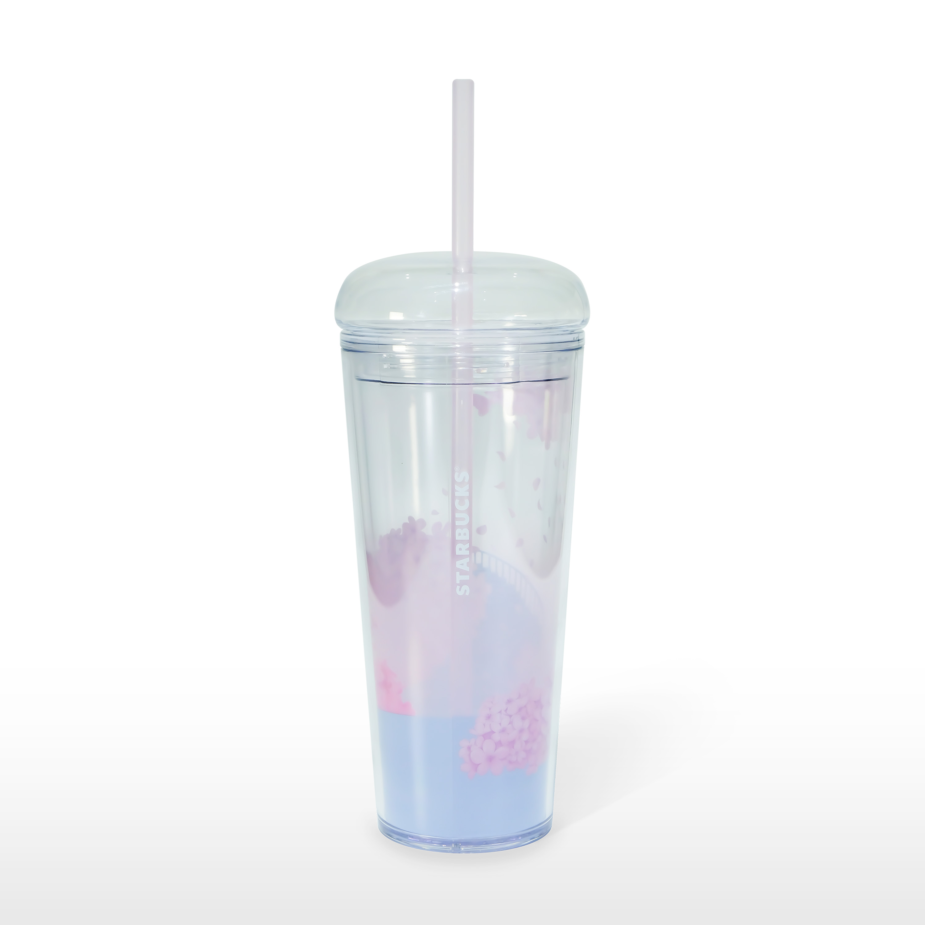 Ly Starbucks Cold Cup 16Oz (473ml) CHY BLM SCT GDN STR