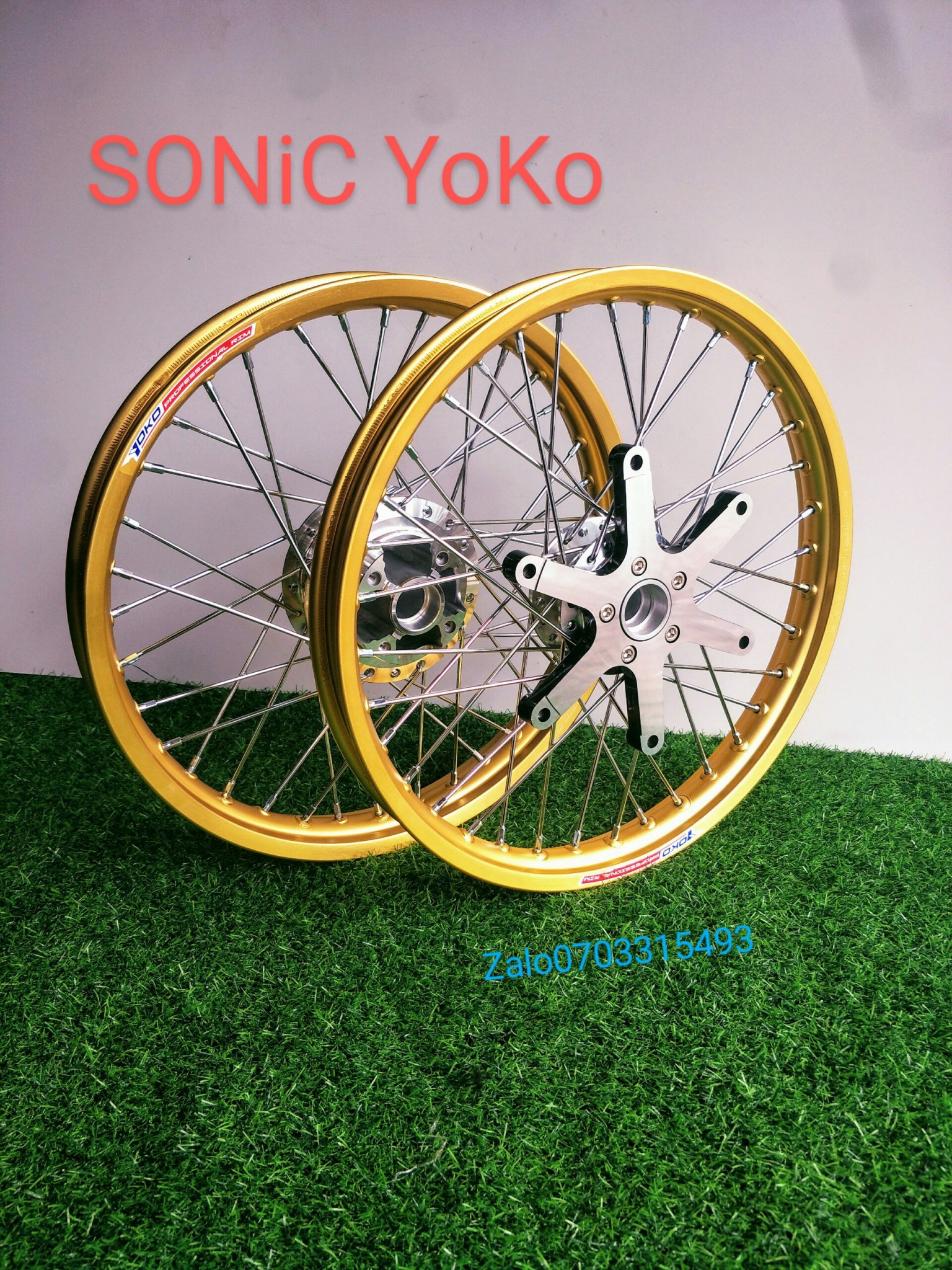 [HCM] CẶP BÁNH CĂM SONIC WINER NIỀNG YOKO THÁI 1.4 1.6 CÓ 3 MÀU BẠC ĐEN VÀNG GẮN NHƯ ZIN