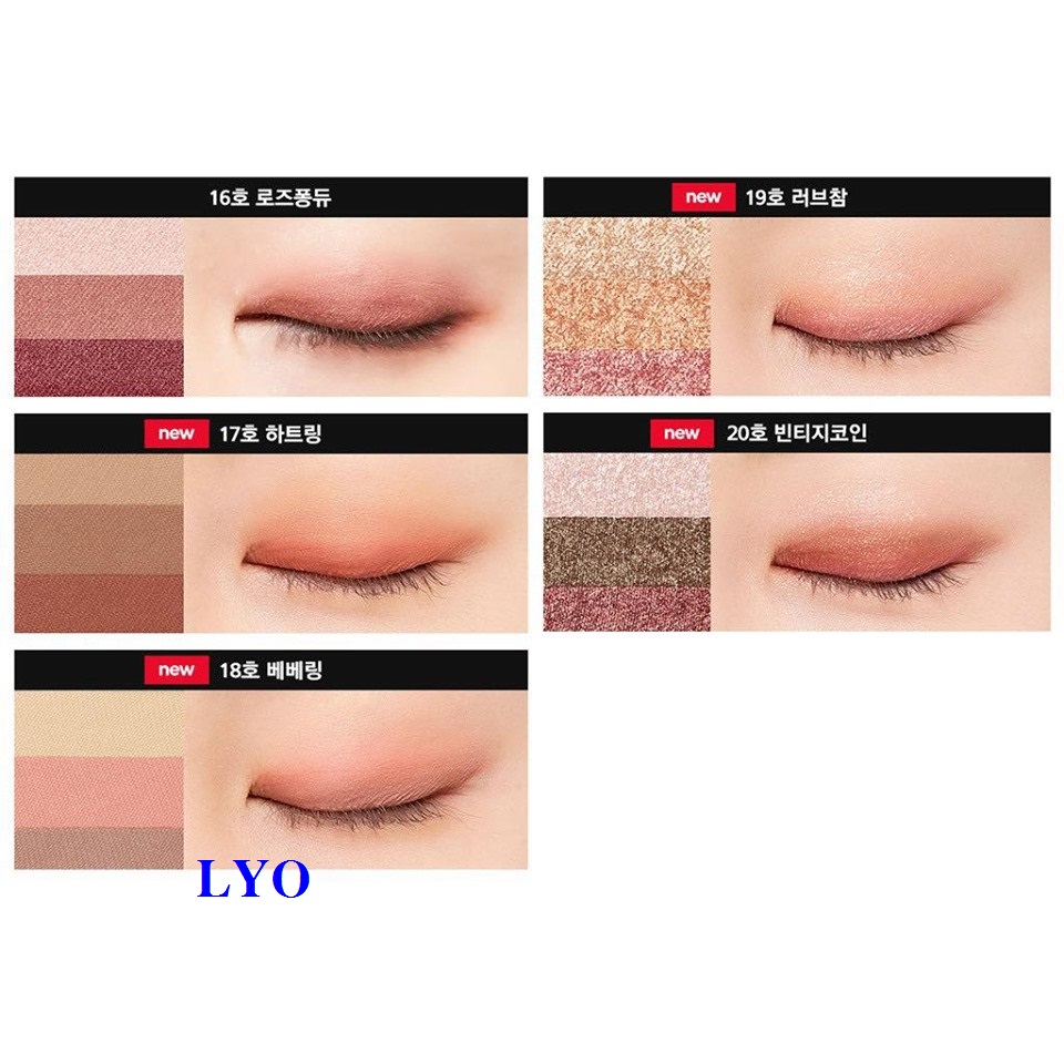 Phấn Mắt 3 Màu Missha Triple Shadow version 1.5g.