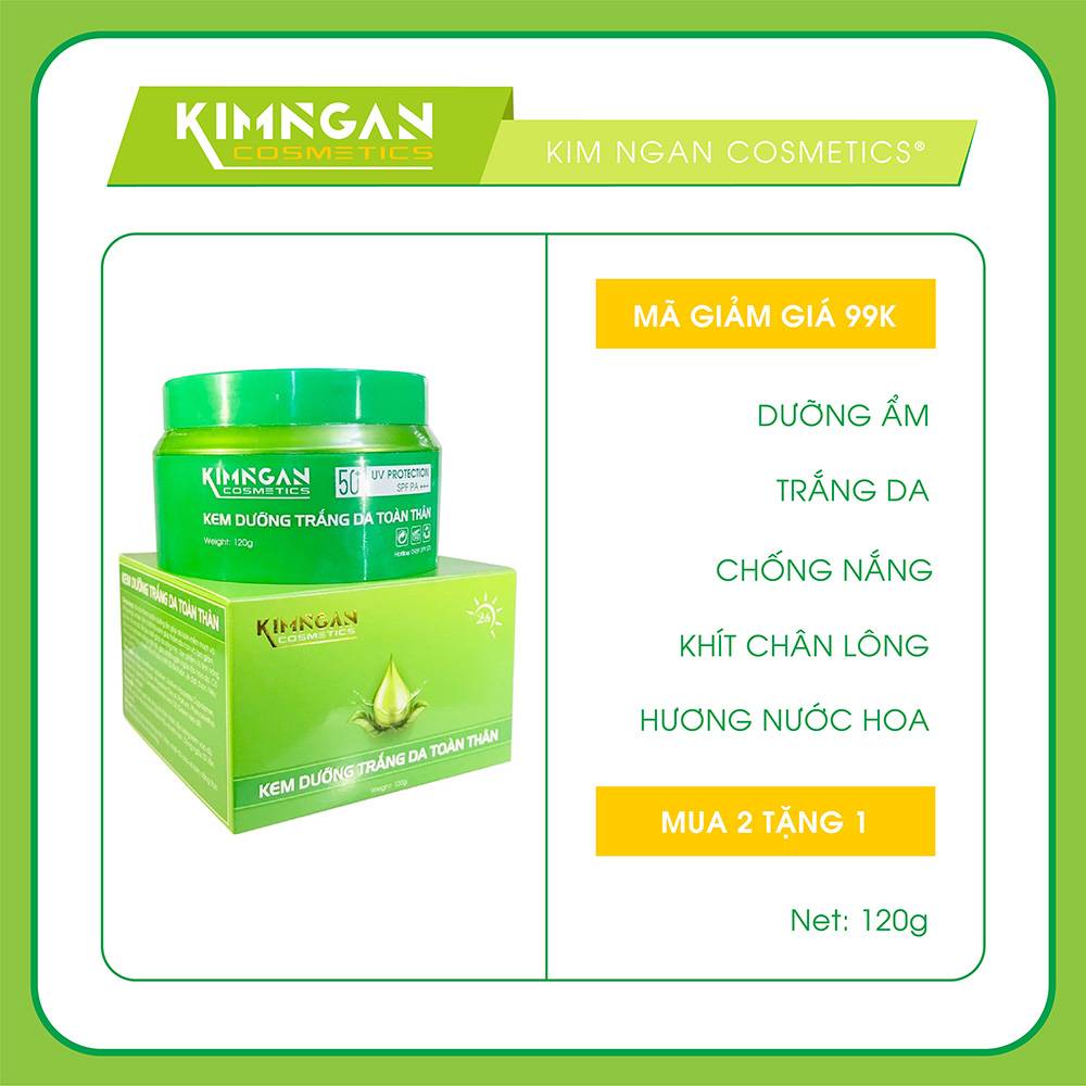 Tắm trắng toàn thân 3in1 - Kem E5 (150g),( mua 3 hộp tặng 1 hộp body 120g kim ngân)