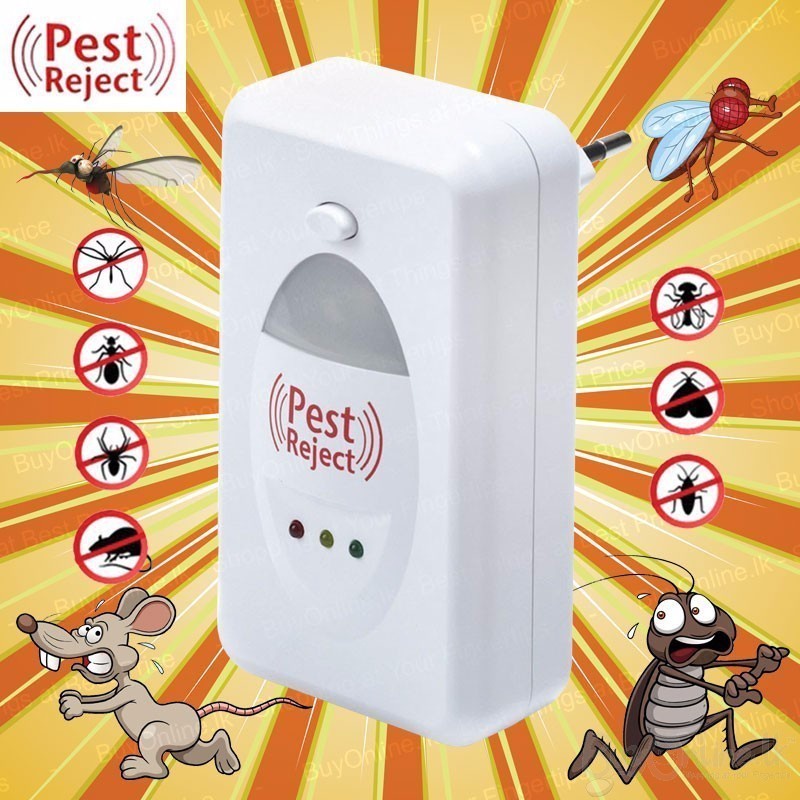 Thiết Bị Đuôi Trùng Pest Reject - Máy Đuổi Chuột Gián Muỗi