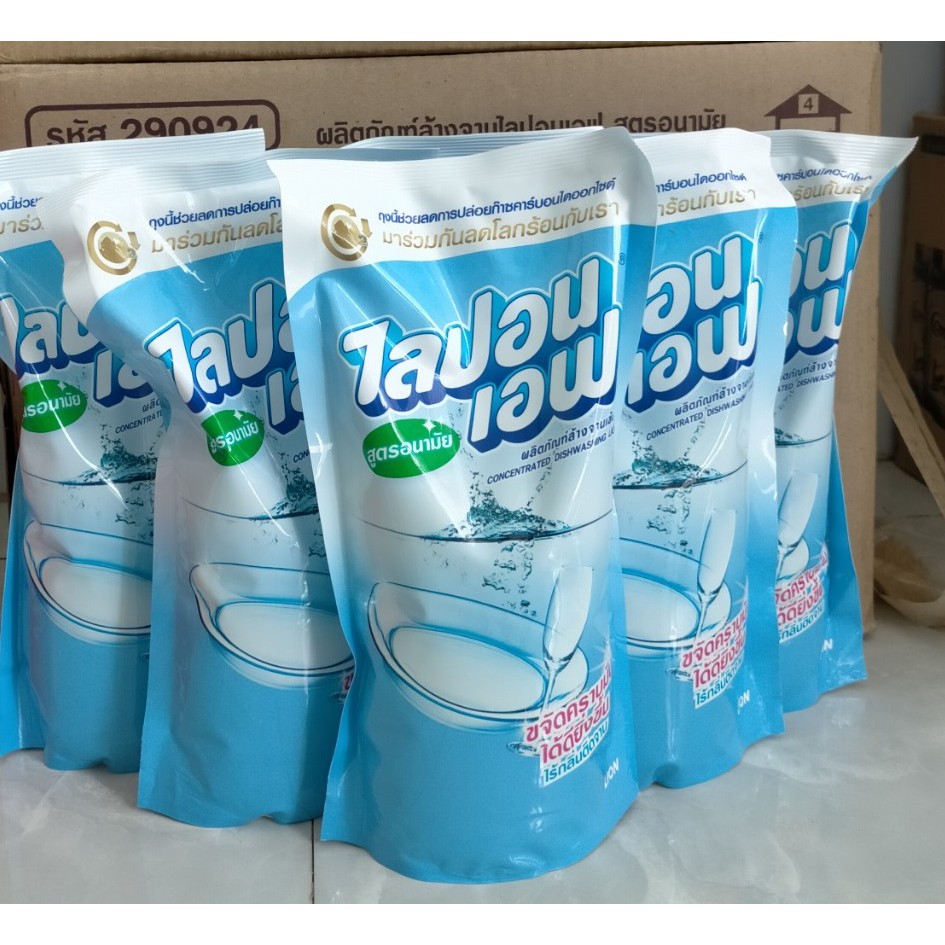 Nước Rửa Chén-Bát Lipon Thái Lan túi 550ml