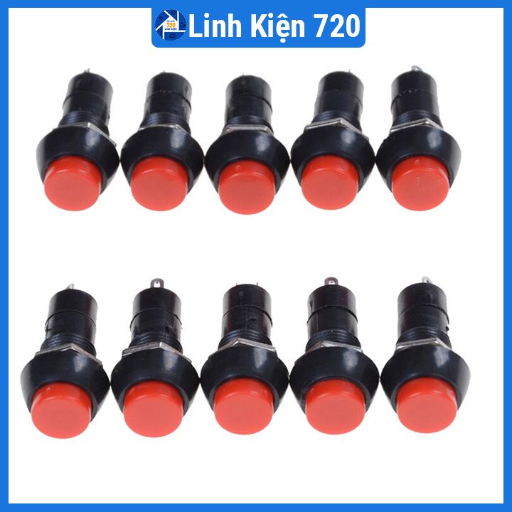 Nút nhấn đề nhả 3A 250VAC không giữ trạng thái