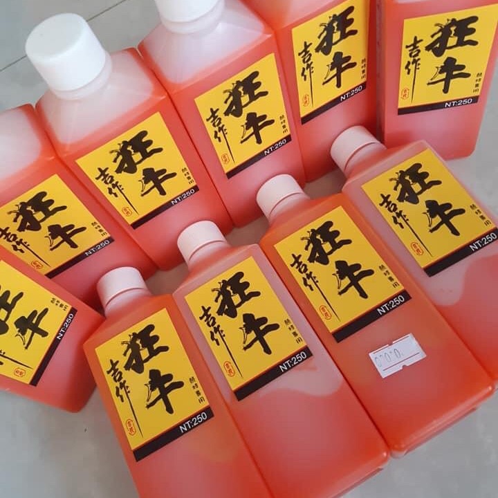 Mồi nước tinh mùi câu cá Trâu Điên
