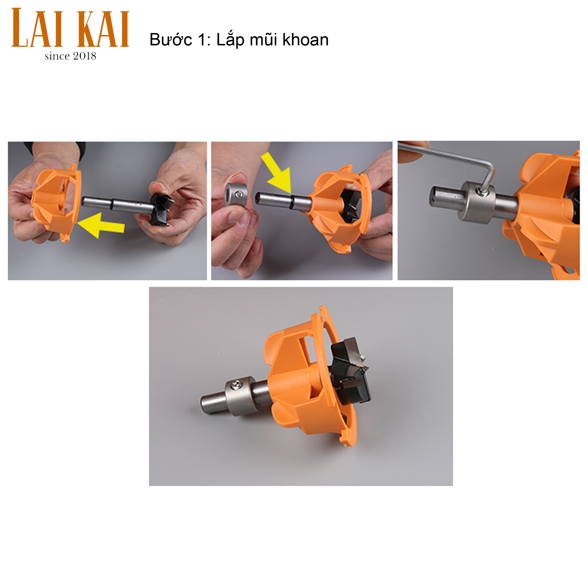 [HCM]Cữ khoan bản lề bật