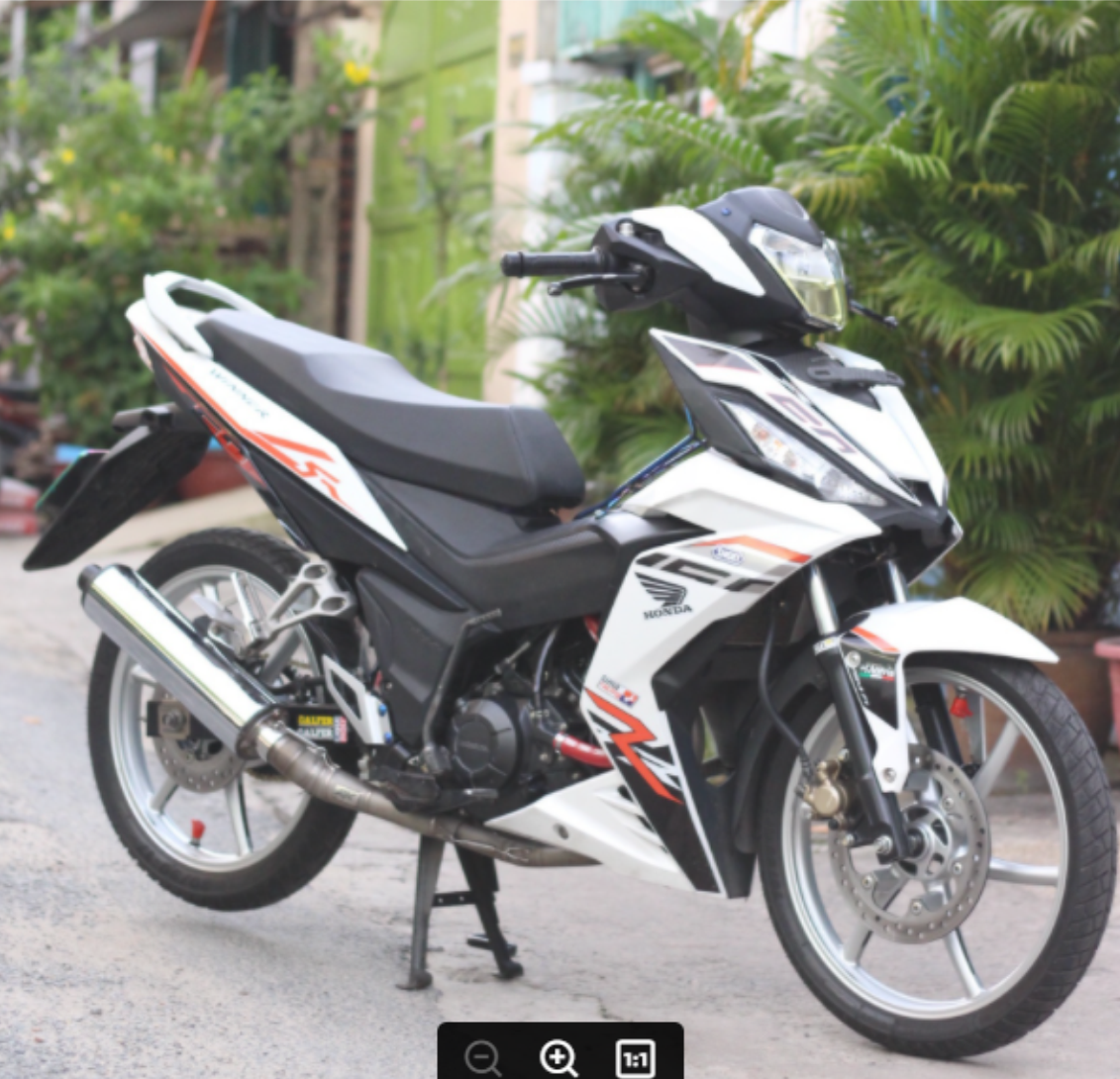 Tem rời Winner 150 dán xe trắng