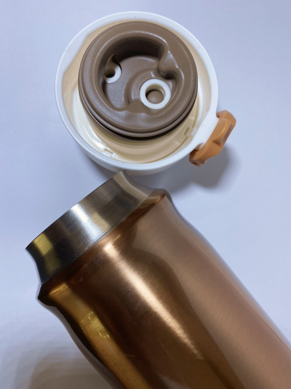 Bình giữ nhiệt Thermos  470ml vàng đồng