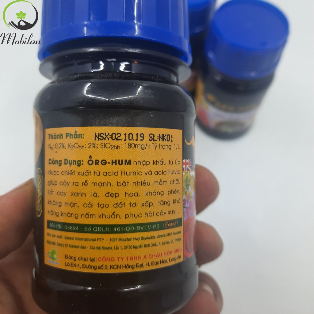 ORG-HUM ra rễ cực nhanh, mầm khỏe