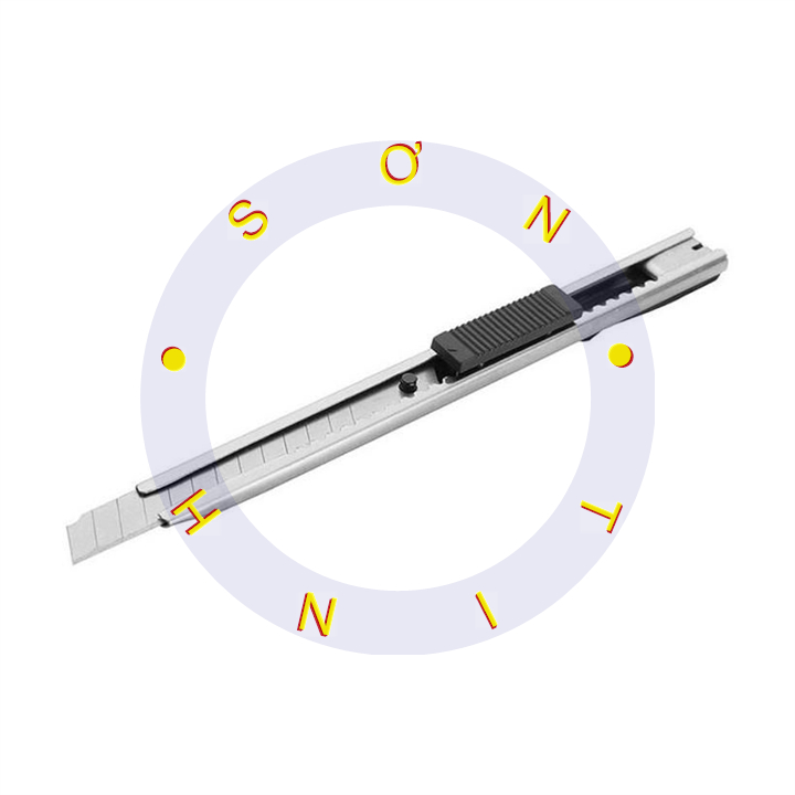 Dao rọc giấy nhỏ 9mm inox Tolsen 30005