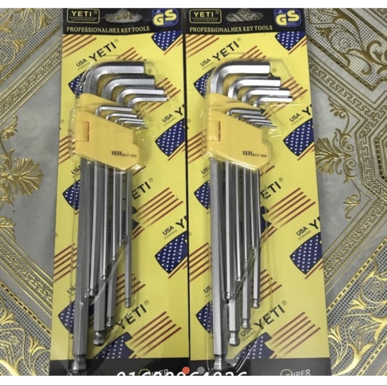 [HCM]Bộ Lục Giác 9 Đầu Bi Lớn (Hàng Chất Lượng Cao) được gia công từ chất liệu thép CR-V6150 thân bọc nhựa độ bền cao khả năng chống ăn mòn tốt.
