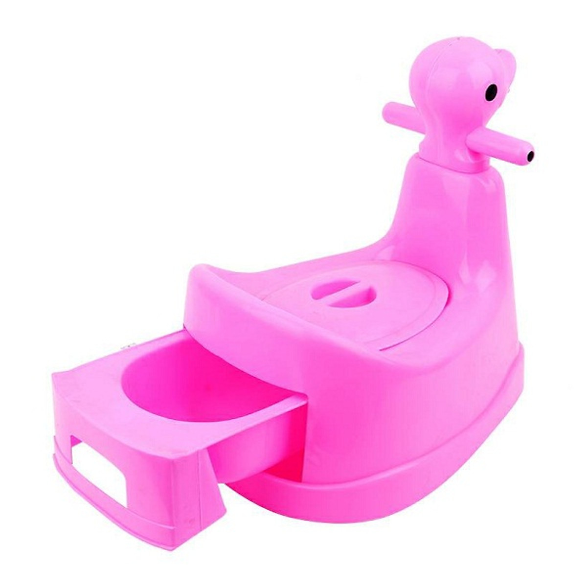 Bô vệ sinh cho bé hình vịt  ( Giao màu ngẫu nhiên)