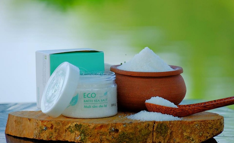 [HCM]MUỐI TẮM BÉ ECO 200gr