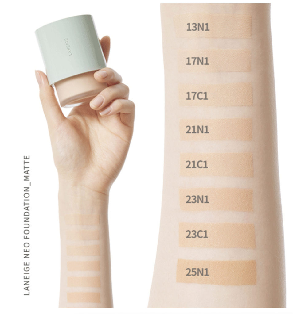 Sample Kem nền LANEIGE Neo Foundation Matte SPF 16 PA ++