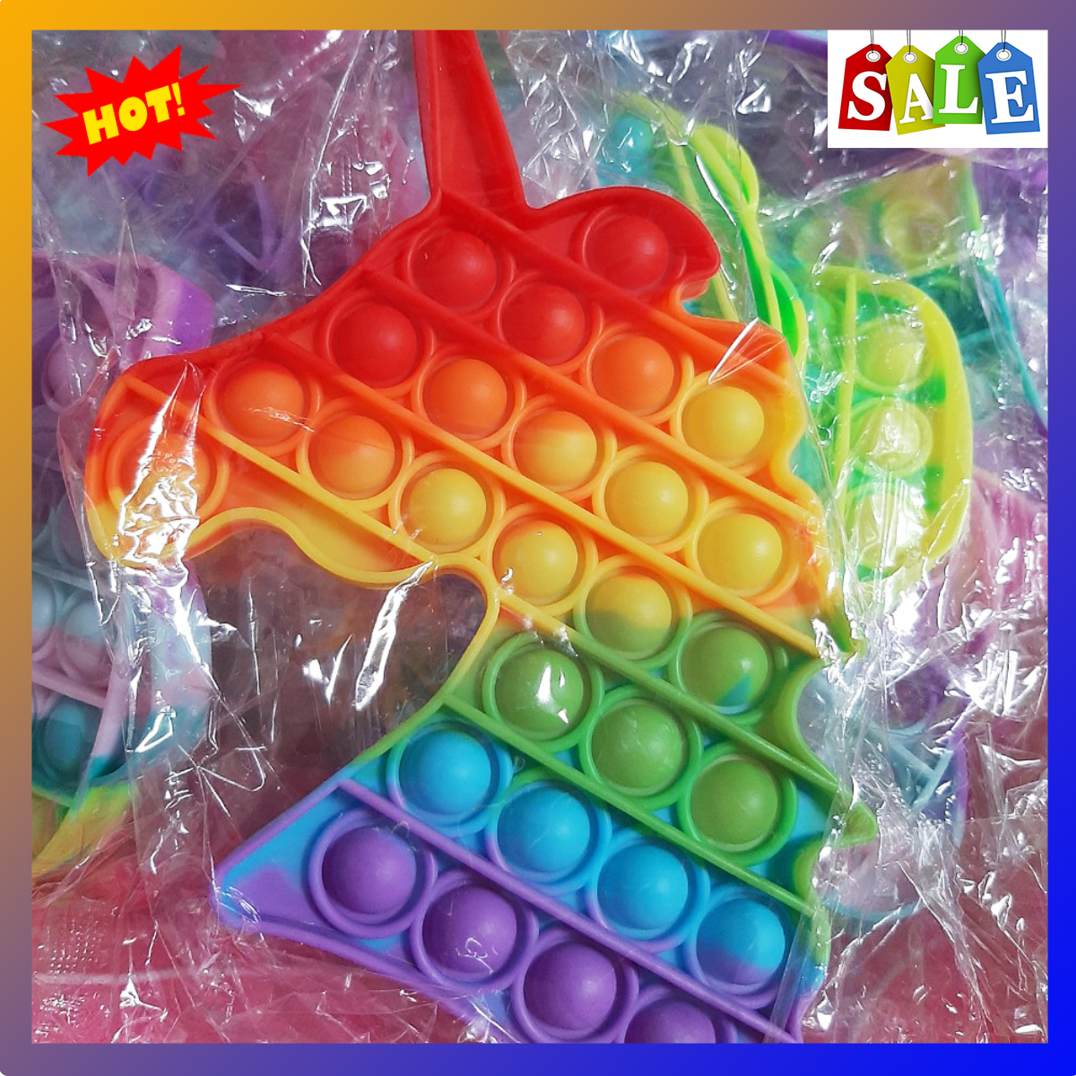 ĐỒ CHƠI POP IT GIẢM STRESS CHO BÉ
