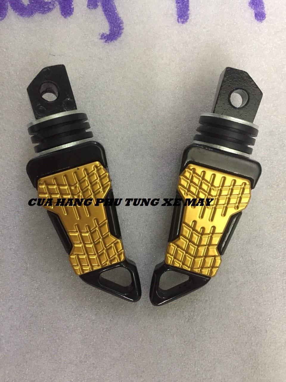 Gác chân sau biker xe gắn xe máy cá tính, độc lạ
