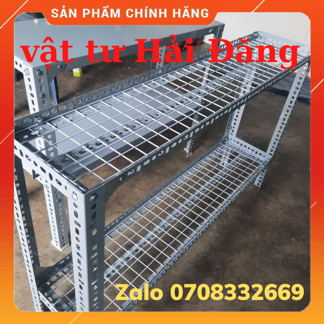Kê sắt v lỗ 2 tầng,vỉ lưới ô vuông x Cao nhiều kích thước