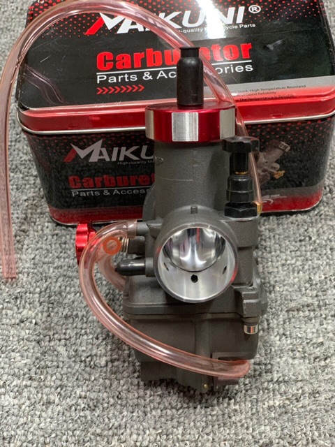 Bình Xăng Con Maikuni Bông Mai CNC Họng Lớn
