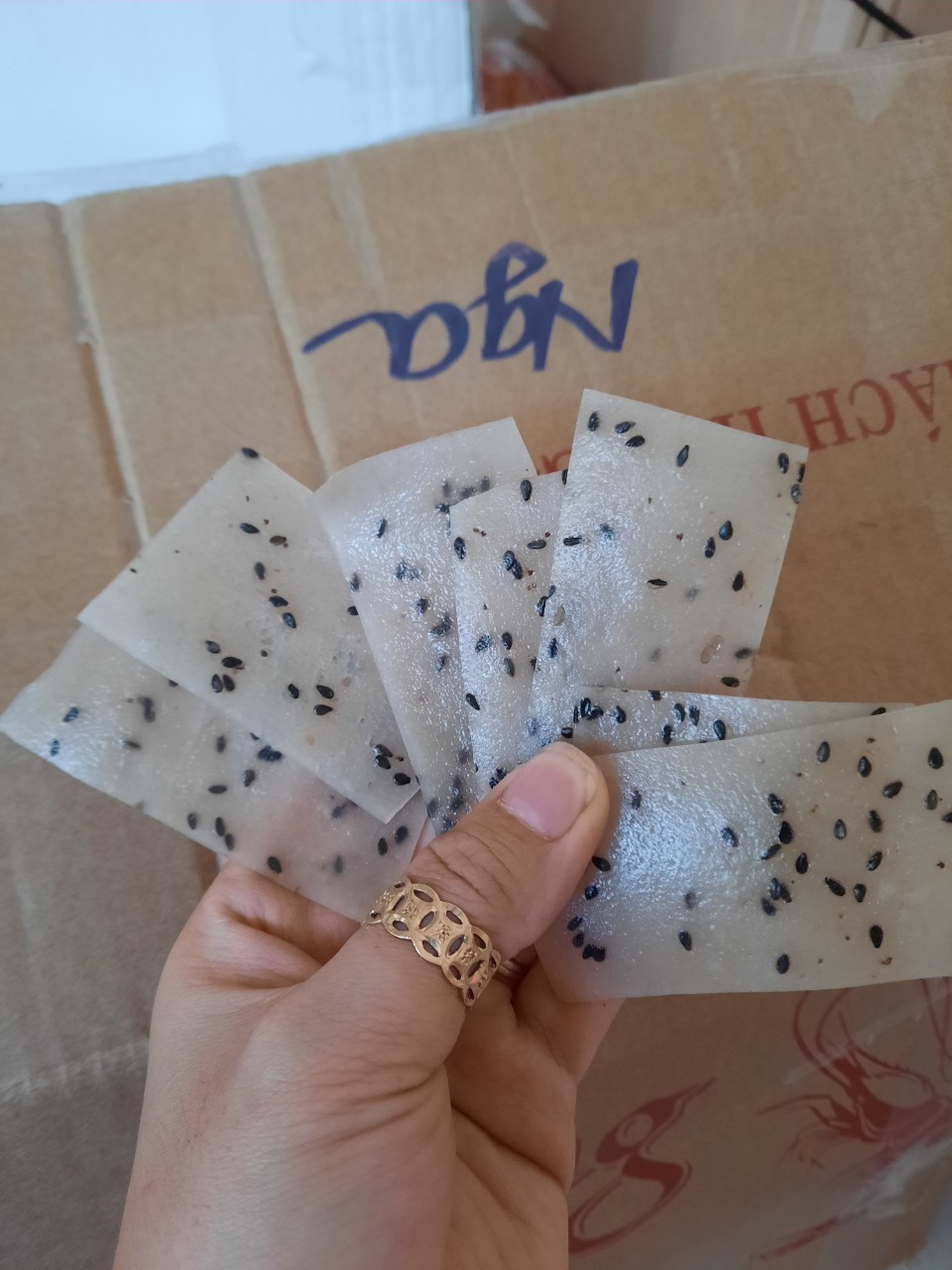 1kg bánh phồng tôm chuối  năm căn - cà mau