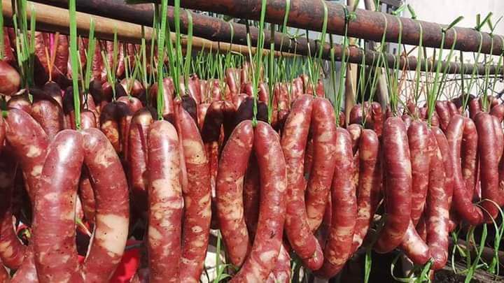 Lạp sườn gác bếp tây bắc chuẩn vị 500g
