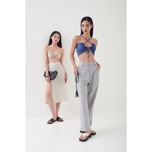 Áo cột dây mặc 2 kiểu RUE TOP