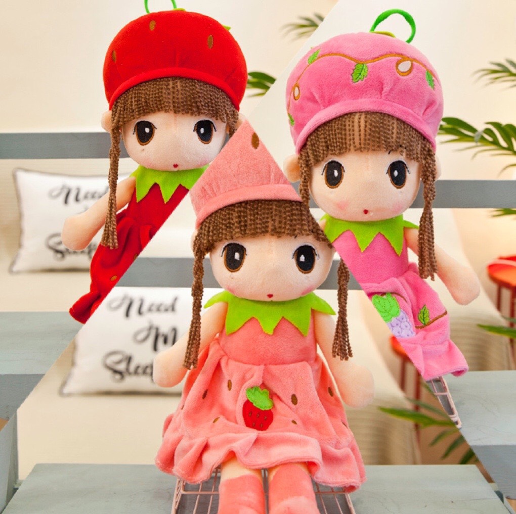 Búp bê mũ dứa cao cấp size 45cm và 60cm