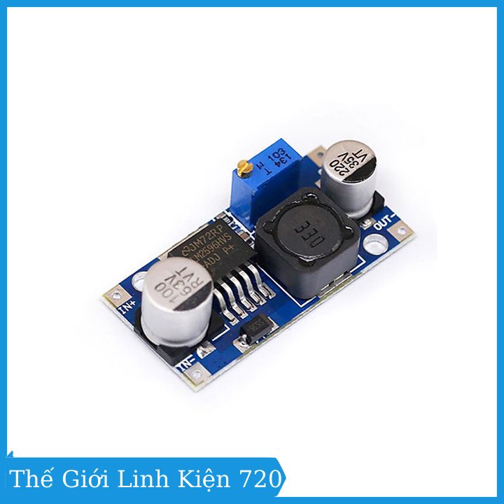 Module hạ áp buck DC-DC LM2596HVS in 5-60V 3A