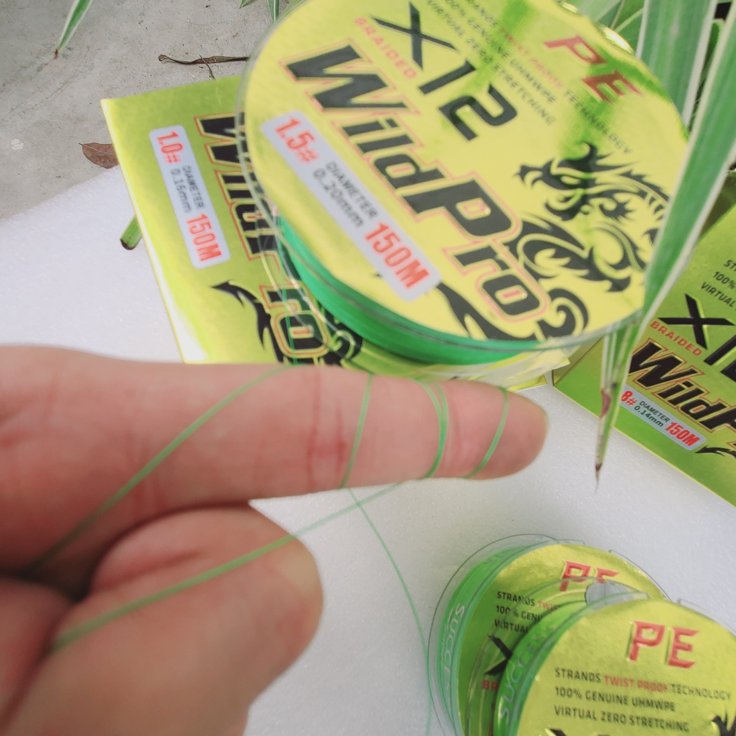 Dù PE Lure X12 Wild Pro 150 mét