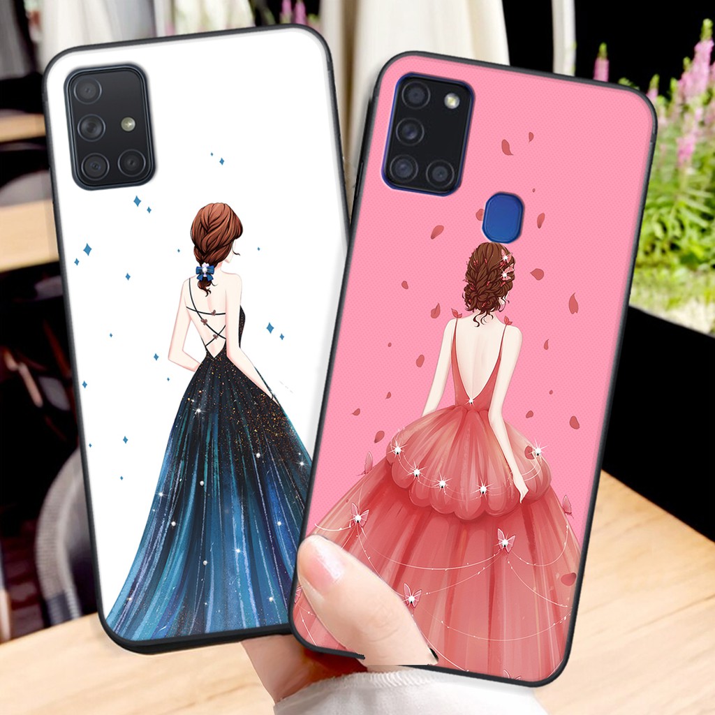 [HÀNG HÓT] Ốp SAMSUNG A31/A51/A71 - Ốp lưng cô gái dễ thương